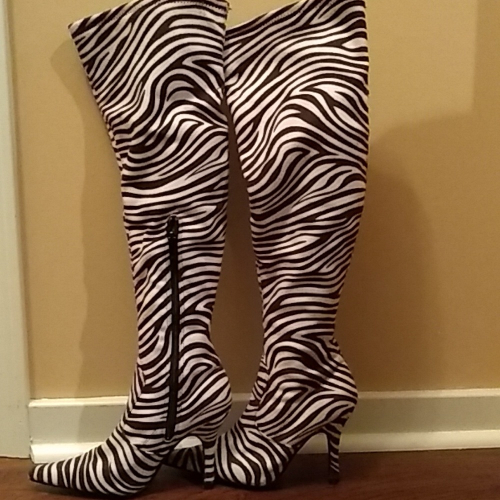 Thigh-high boots